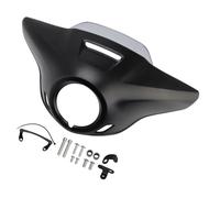 VIPIH Windshield Headlight Fairing fit pour Honda CM300 CM500 21-24 Matt Black+Gray