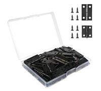VIPMOON Rétro Charnières Miniatures Mini Charnieres 24X16mm+18X15mm 70 PCS
