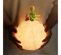 VIPO - Veilleuse - le Petit Prince© et le Renard - Veilleuse tactile - USB Rechargeable Multicolore G