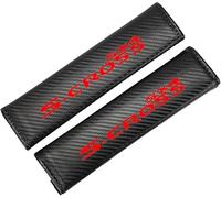 VIPOED 2 Pièces Voiture Protège Ceinture Sécurité Coussin pour Suz-uki SX4 S-Cross S Cross, Amovible Rembourrage Accessoires Intérieure