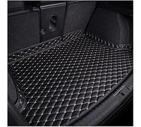 VIPOED Voiture Coffre Tapis pour Audi Q7 (4L) 7-Seat 2006 2007 2008 2009-2015, Entièrement Entouré Cuir Doublure Imperméable Antidérapant Protection Auto Accessories,Black-Beige