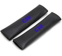 VIPOES 2 Pièces Voiture Protège Ceinture Sécurité Coussin pour Volvo C30, Amovible Rembourrage Accessoires Intérieure