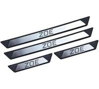 VIPOES 4 PièCes Voiture Plinthes pour Renault Zoe 2020-2022, Protecteur Seuil Porte AntidéRapant Garde Plaque Antirayures