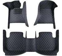 VIPOEX Tapis Sol Voiture pour Jeep Wrangler TJ 1997-2006, Tapis Voiture Avant Arrière Couverture Complète Accessoires Tapis Voiture Siège Avant Arrière,Black