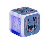 Vipomkowa Réveils Numériques pour Les Enfants, Dessin Animé Réveil Veilleuse LED Numerique Lampe, Jouets pour Enfants Reveil Lumière, Cadeau d'anniversaire de Noël