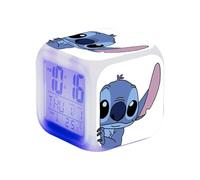 Vipomkowa Réveils Numériques pour Les Enfants, Dessin Animé Réveil Veilleuse LED Numerique Lampe, Jouets pour Enfants Reveil Lumière, Cadeau d'anniversaire de Noël