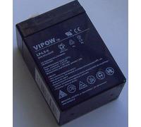 Vipow BAT0200 Batterie au plomb industrielle sans entretien 6 V 4,5 Ah