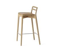 Vipp 484 Cabin Tabouret de Bar Chêne Clair/Cuir Sable