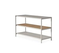 Vipp 741 Module de Cuisine Extérieure Grand Aluminium/Teck