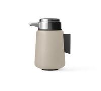Vipp Distributeur de savon pour montage mural Vipp9w beige H x Ø 13x8cm