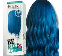 Vip's Prestige Be Extreme | Coloration Couleur 56 Ultra Blue | Pigment Pur | Colore les Cheveux Blonds, Décolorés et Gris | Sans Ammoniaque, Sans Parabènes ni PPD | 100 ml