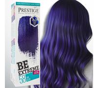 Vip's Prestige Be Extreme | Coloration Semi-permanente Couleur 58 Ink blue | Pigment Pur | Colore les Cheveux Blonds, Décolorés et Gris | Sans Ammoniaque, Sans Parabènes ni PPD | 100 ml