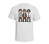VIPwees, Sabotage Boys, Mens Musician Caricature Organic Cotton T-Shirt