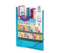 Viquel - 3 Chemises À Élastique Personnalisables Format A4 PROPYGLASS