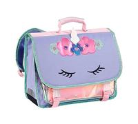 Viquel - 328344-26 - Cartable Primaire LICORNE, Cartable Fille Licorne 2 Compartiments, Sac Scolaire Ergonomique avec Bandes Réfléchissantes, Compartiments Multiples, Mauve