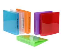 Viquel 909083-08 Classeur A5 en Propyglass perforation bureau, Couleurs Aléatoires, 1 unité