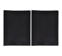Viquel 93209 Classeur de 20 Pochettes Polypropylène A4 Noir (Lot de 2)