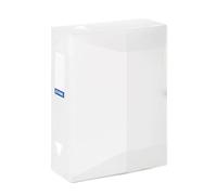 Viquel - Boite de classement A4 en plastique - Dos 8 cm - Class doc PROPYSOFT - Fabriqué en France - Incolore