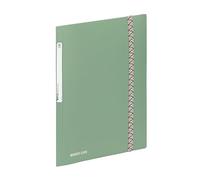Viquel - Chemise 3 Rabats A4 BUSINESS CLASS - Pochette de Classement Solide et Durable avec Fermeture Élastique - Vert - Idéal pour Bureau et École
