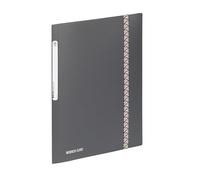Viquel - Chemise 3 Rabats A4 BUSINESS CLASS - Pochette de Classement Solide et Durable avec Fermeture Élastique - Gris - Idéal pour Bureau et École