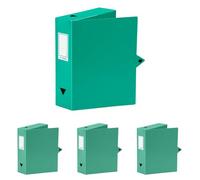 Viquel Class Doc Boîte de classement en polypropylène dos 80 mm Vert 114303-02 (Lot de 4)