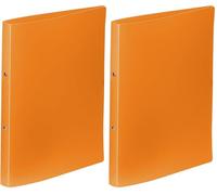 Viquel Classeur-Cahier en Polypropylène A4 Orange (Lot de 2)