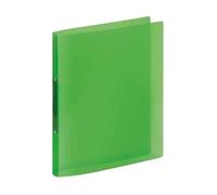 Viquel - Classeur Rangement De Documents Souple A4 - Pvc - 4 Anneaux - Dos De 2.5 Cm - Vert Translucide