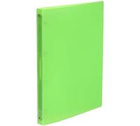 Viquel - Classeur Rangement De Documents Souple A4 - Pvc - 4 Anneaux - Dos De 2.5 Cm - Vert Translucide