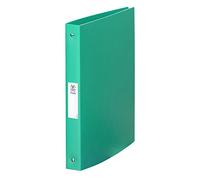 Viquel - Classeur souple A4 MAXI avec étiquette sur la tranche - 4 anneaux - Dos 3,5cm - Pour documents A4 - Vert