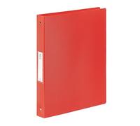 Viquel - Classeur souple A4 MAXI FEEL'EASY - 4 anneaux - Dos 4cm - Pour documents A4 - En plastique résistant - Etiquette d'identification sur la tranche - Rouge