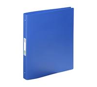 Viquel - Grand classeur souple 24x32 en plastique Essentiel recycle - Etiquette sur le dos - Fabriqué en France - Bleu