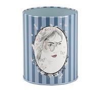 Pot à crayons fille DEMOISELLE Métal Bleu