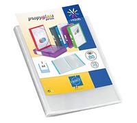 Viquel - Protège documents personnalisable - Reliure Format A4 - Porte vues 80 Vues (40 pochettes) - Fabriqué en France - Pochettes qualité supérieure - Incolore