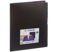 Protège-documents Viquel 24 vues avec 12 onglets Rainbow Class