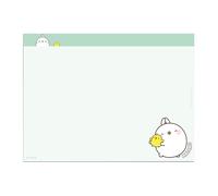 Viquel - Sous main de bureau en papier MOLANG - Bloc papier pour bureau enfant ou adulte A3 - Dimensions 30x40cm - 52 pages - Vert