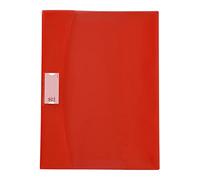 Viquel Strong Cover - Protège cahier 24x32 rouge en plastique rouge - Qualité supérieure - Dos renforcé - Avec rabats marque-pages