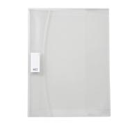 Viquel Strong Cover - Protège cahier 24x32 transparent en plastique transparent - Qualité supérieure - Dos renforcé - Avec rabats marque-pages