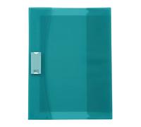 Viquel Strong Cover - Protège cahier 24x32 vert en plastique vert - Qualité supérieure - Dos renforcé - Avec rabats marque-pages