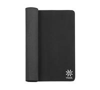 Viquel - Tapis de souris grande taille Gamer - Sous main de bureau extra large en néoprène anti-dérapant- 90 x 40 cm - Noir