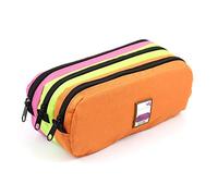 Viquel - Trousse Scolaire 3 Compartiments Grande Capacité TRIZIP