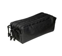 Viquel - Trousse Scolaire 3 Compartiments Grande Capacité Trizip Noir