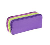 Viquel - Trousse Scolaire 3 Compartiments Grande Capacité Ultra Violet