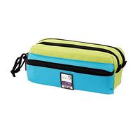 Viquel - Trousse Scolaire Teknik 4 Compartiments - Bleu/Vert