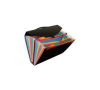 VIQUEL Valise trieur Rainbow 24 compartiments - Polypropylène 10/10e noir intérieur multicolore