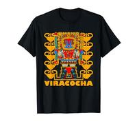 Viracocha écrivant des symboles anciens pérou chicano Andine T-Shirt