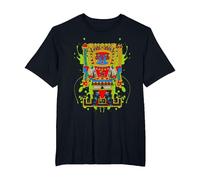 Viracocha écrivant des Symboles Anciens pérou Chicano Andine T-Shirt, Homme Grandes Tailles, Noir, 6X Tall
