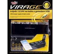 VIRAGE 93-019 Multiprise allume-cigare