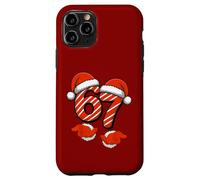 Viral 67 Christmas Six Seven with Santa Hand Funny 67 Humour Coque pour iPhone 11 Pro