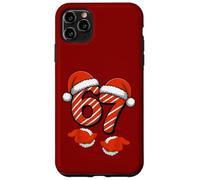 Viral 67 Christmas Six Seven with Santa Hand Funny 67 Humour Coque pour iPhone 11 Pro Max