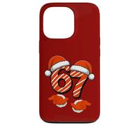 Viral 67 Christmas Six Seven with Santa Hand Funny 67 Humour Coque pour iPhone 13 Pro